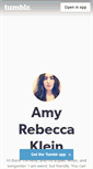 Mobile Screenshot of amyrebeccaklein.tumblr.com