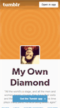 Mobile Screenshot of myowndiamond.tumblr.com