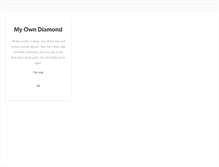 Tablet Screenshot of myowndiamond.tumblr.com