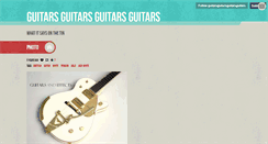 Desktop Screenshot of guitarsguitarsguitarsguitars.tumblr.com