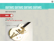 Tablet Screenshot of guitarsguitarsguitarsguitars.tumblr.com