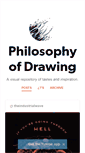 Mobile Screenshot of philosophyofdrawing.tumblr.com