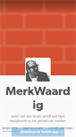 Mobile Screenshot of merkwaardig.tumblr.com