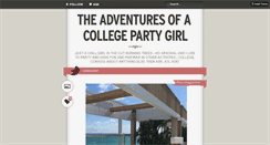 Desktop Screenshot of collegepartygirl.tumblr.com