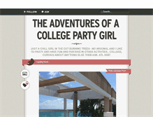 Tablet Screenshot of collegepartygirl.tumblr.com