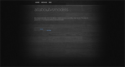 Desktop Screenshot of allaboutvsmodels.tumblr.com