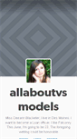 Mobile Screenshot of allaboutvsmodels.tumblr.com