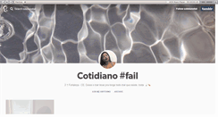 Desktop Screenshot of cotidianofail.tumblr.com