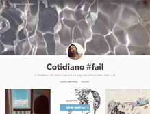 Tablet Screenshot of cotidianofail.tumblr.com