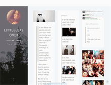 Tablet Screenshot of littlelealover.tumblr.com
