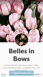 Mobile Screenshot of bellesinbows.tumblr.com