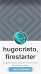 Mobile Screenshot of hugocristo.tumblr.com