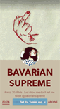 Mobile Screenshot of bavariansupreme.tumblr.com