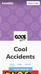Mobile Screenshot of coolaccidents.tumblr.com