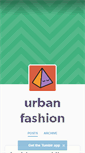 Mobile Screenshot of dailyurbanfashion.tumblr.com