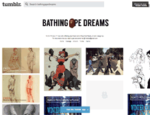 Tablet Screenshot of bathingapedreams.tumblr.com