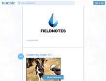 Tablet Screenshot of digdeeph2o.tumblr.com