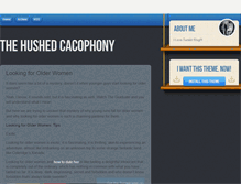 Tablet Screenshot of hushedcacophony.tumblr.com