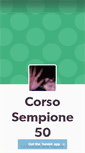 Mobile Screenshot of corsosempione50.tumblr.com