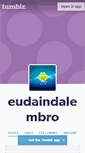 Mobile Screenshot of euaindalembro.tumblr.com