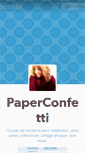 Mobile Screenshot of paperconfetti.tumblr.com