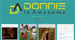 Desktop Screenshot of donnieisawesome.tumblr.com