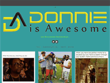 Tablet Screenshot of donnieisawesome.tumblr.com