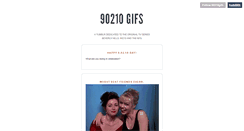 Desktop Screenshot of 90210gifs.tumblr.com