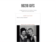 Tablet Screenshot of 90210gifs.tumblr.com