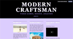 Desktop Screenshot of moderncraftsman.tumblr.com