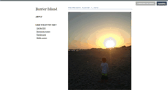 Desktop Screenshot of barrierisland.tumblr.com