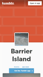 Mobile Screenshot of barrierisland.tumblr.com