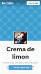 Mobile Screenshot of cremadelimon.tumblr.com