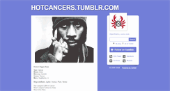 Desktop Screenshot of hotcancers.tumblr.com