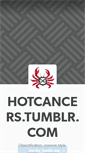 Mobile Screenshot of hotcancers.tumblr.com