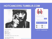 Tablet Screenshot of hotcancers.tumblr.com