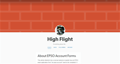 Desktop Screenshot of highflight.tumblr.com