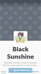 Mobile Screenshot of blacksunshinedreads.tumblr.com