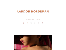 Tablet Screenshot of landonnordeman.tumblr.com