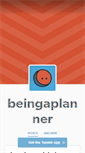 Mobile Screenshot of beingaplanner.tumblr.com