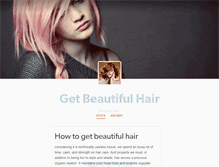 Tablet Screenshot of hairisbeautiful.tumblr.com