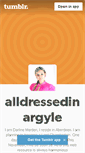 Mobile Screenshot of alldressedinargyle.tumblr.com