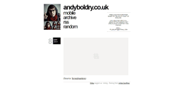 Desktop Screenshot of andyboldry.tumblr.com