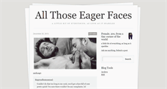 Desktop Screenshot of eagerfaces.tumblr.com