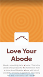 Mobile Screenshot of loveyourabode.tumblr.com