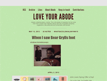 Tablet Screenshot of loveyourabode.tumblr.com