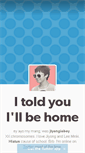Mobile Screenshot of jiyongieboy.tumblr.com