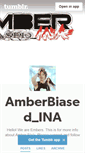 Mobile Screenshot of amberbiased-ina.tumblr.com