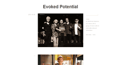 Desktop Screenshot of evokedpotential.tumblr.com