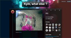 Desktop Screenshot of kym.tumblr.com